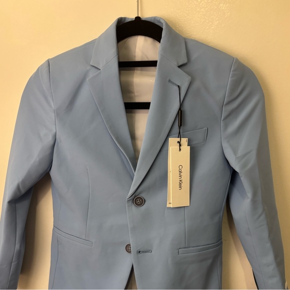 Calvin Klein Bel Air Bleu | Bel Aire Azul Suit Jacket Separate NWT  sz 8 - Picture 1 of 16